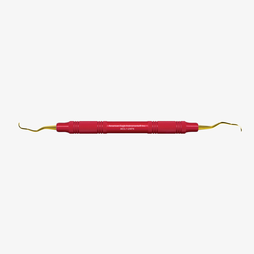 thumbnail image 2 of Periodontal Universal Curettes 13/14 – Subgingival Scaling Scaler, Hollow Handle, Medentra 2 of 6